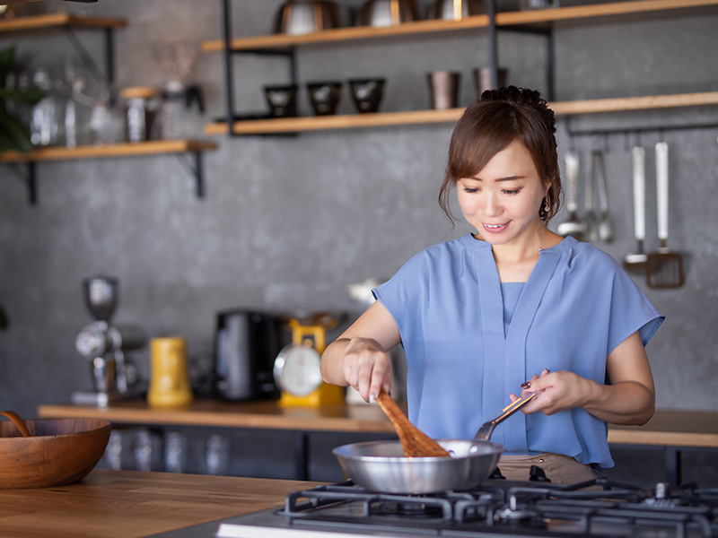 こだわりのキッチン