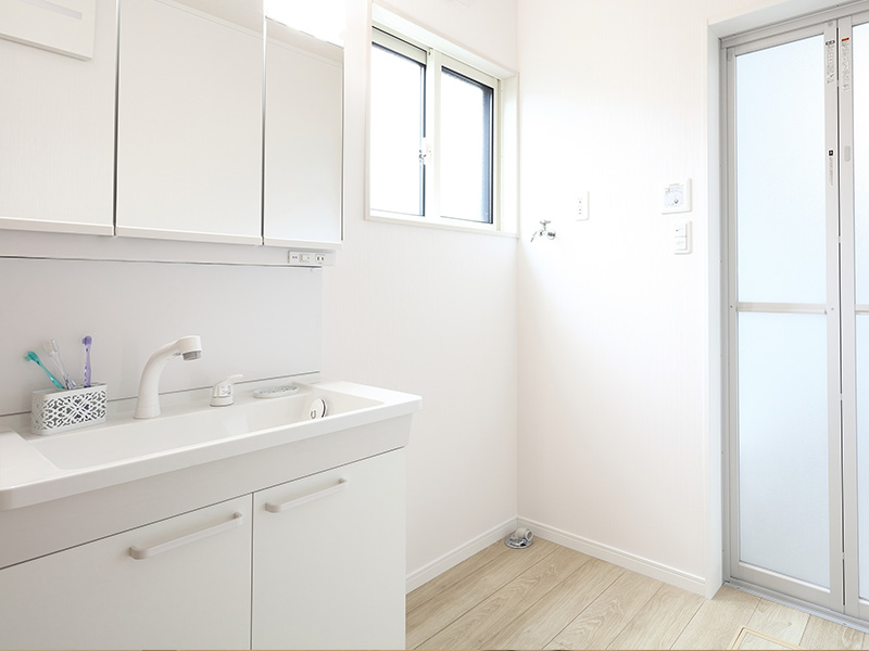 システムタイプの洗面台に